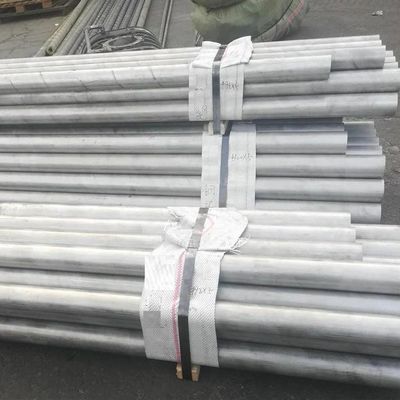 Round Aluminum Pipe Designed for Industrial Applications with Brushing Finish