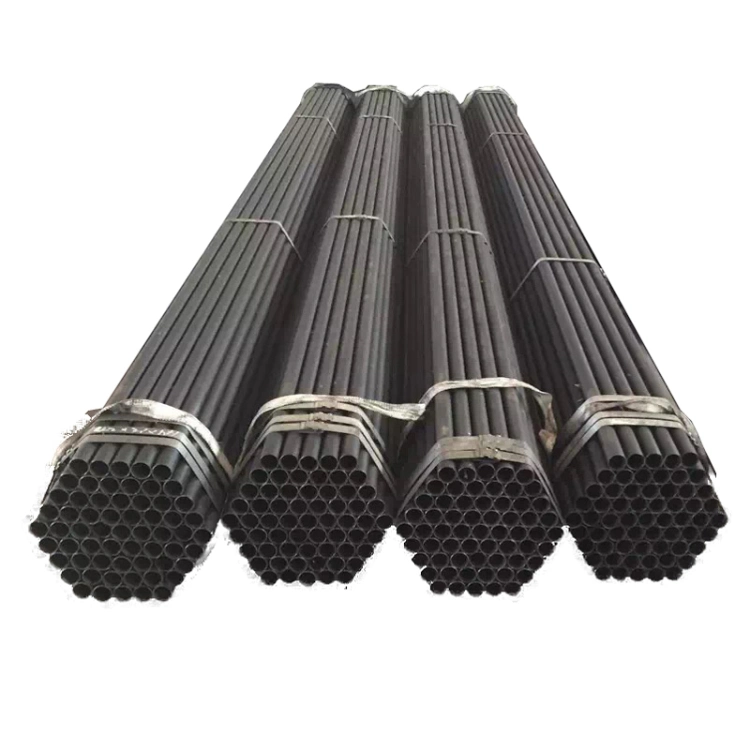 低価格ASTM A53/En10210/Q195/Q235/Ss400/DN15/DN40/48.3mm/Threaded/Painted/Galvanized/Oval/Greenの家/足場/家具/黒い/炭素鋼の管